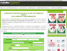 Tablet Screenshot of mutuelles-comparateur.fr